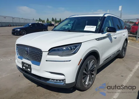 2021 Lincoln Aviator Reserve z USA, uszkodzony, nr VIN 5LM5J7WC1MGL05784